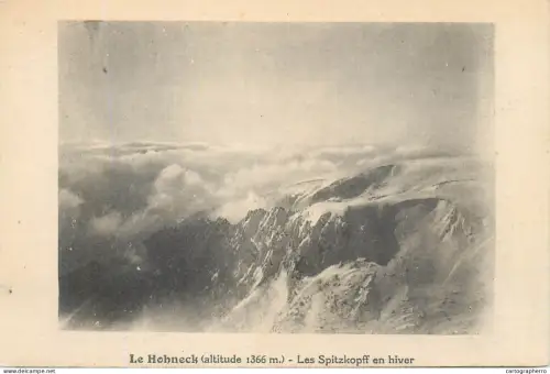 A5837 France Hohneck Spitzkopf en hiver