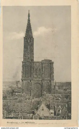 A5837 France Strasbourg La Cathedrale