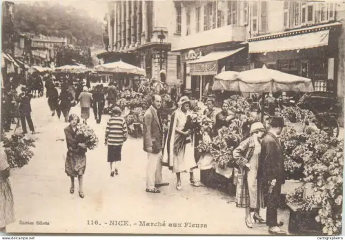 A5837 France Nice Marche aux Fleurs