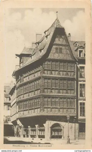 A5837 France Strasbourg Maison Kammerzell