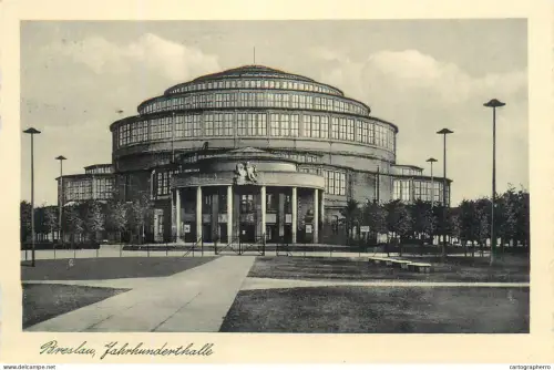A5837 Poland Wroclaw / Breslau Jahrhunderthalle