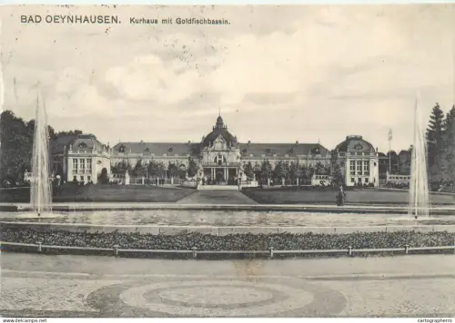 A5837 Germany Bad Oeynhausen Goldfischbassin