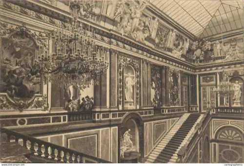 A5837 Germany Konigliche Schloss Herrenchiemsee Treppenhaus