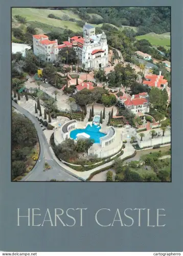 A6214 Hearst Castle aerial view