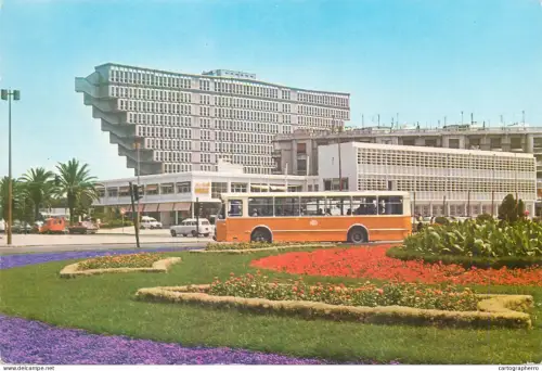 A6214 Tunis brutalist architecture building