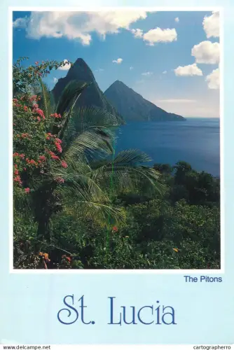 A6214 America > Antilles > Saint Lucia > The Pitons