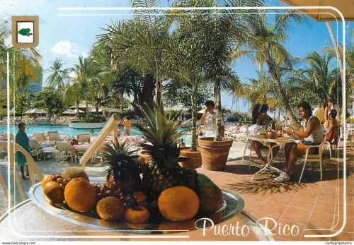 A6214 Puerto Rico Hotel Caribe Hilton