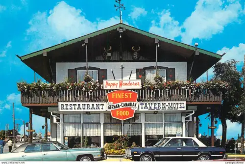 A6214 Happy Wanderer Restaurant Niagara Falls Ontario Tavern Motel