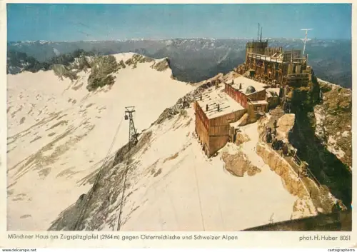 A6213 Münchner Haus foto O. Huber Zugspitzgipfel