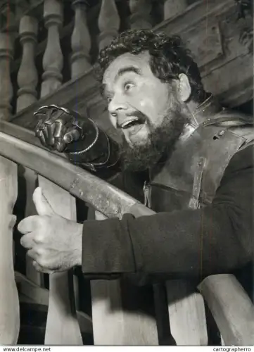 A6212 Burgfestspiele Jagsthausen Götzenburg Walter Richter als Gotz von Berlichingen 1966