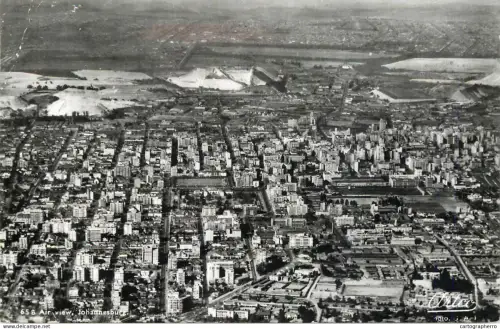 A6211 South Africa Johannesburg air view 1955