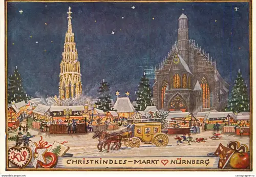 A6211 Nuernberg Christkindles Markt 1978