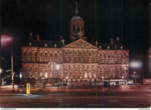 A5757 Netherland Amsterdam Royal Palace at night