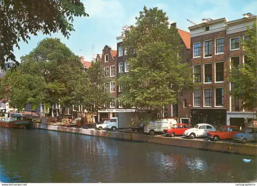 A5757 Netherland Amsterdam Prinsengracht and Ann Frank house