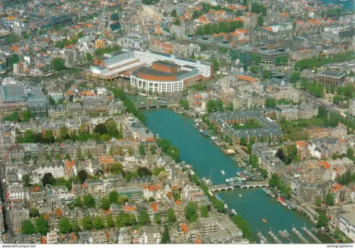 A5757 Netherland Amsterdam panoramic view