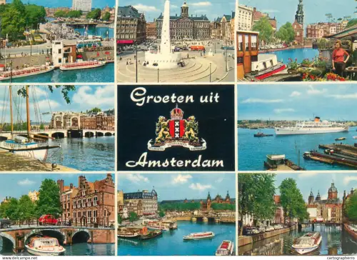 A5757 Netherland Amsterdam National Monument Groenburgwal canal