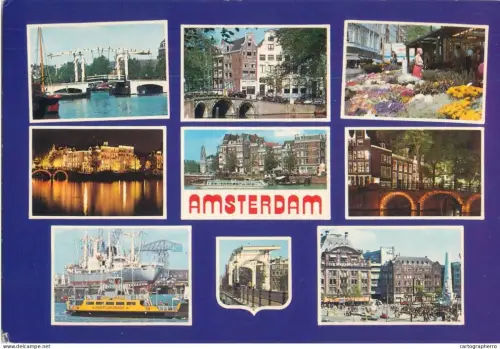 A5757 Netherland Amsterdam Magere Brug Torensluis
