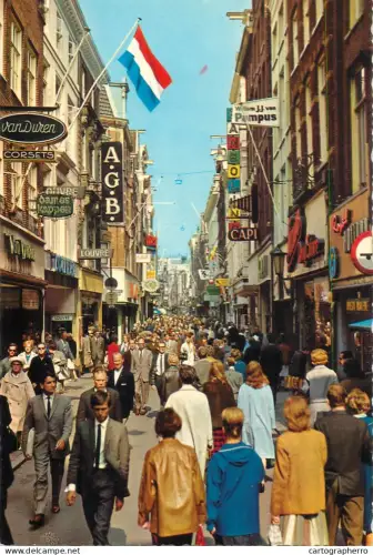A5757 Netherland Amsterdam Kalverstraat street
