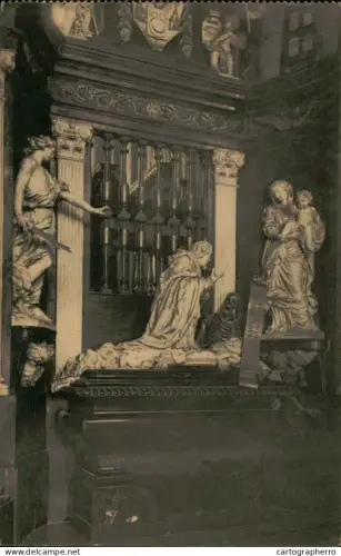 A5893 Belgium Gent Cathedrale St Bavon Mausolee de l'Eveque Eugene d'Allamont