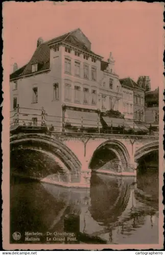 A5893 Belgium Mechelen De Grootbrug