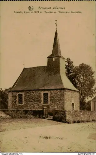 A5893 Belgium Botassart sur Semois chapelle