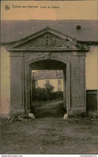 A5893 Belgium Dohan sur Semois entree du Chateau