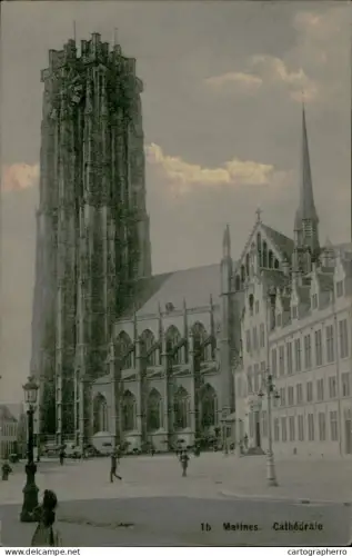 A5893 Belgium Matines / Mechelen Cathedrale