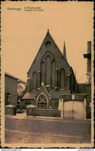 A5893 Belgium Gentbrugge St Antonius kapel
