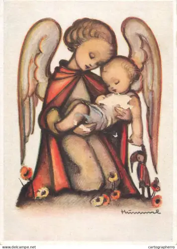 A6216 Hummel - "Angel and Child" / Guardian Angel & Baby
