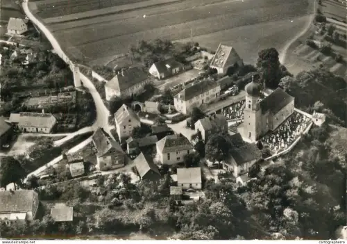 A6216 Germany Postcard - Deuerling bei Regensburg aerial view