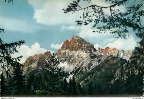 A6216 Italy Postcard - Croda Rossa d'Ampezzo / Hohe Gaisl Mountain, Dolomites