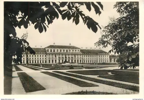 A6216 Germany Postcard - Neues Schloss Schleissheim Palace: Garden Side / Gartenseite