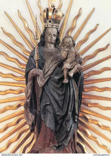 A6215 Steinmadonna Pfarrkirche Zu Unsere Lieben Frau