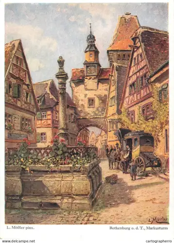 A6215 L. Mossler - Rothenburg o. d. T., Markusturm