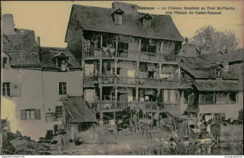 A5891 France Rennes Maison de Cadet Roussel