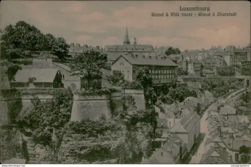 A5891 Luxembourg Grund & Ville Haute