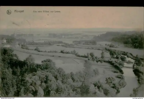 A5891 Belgium Houyet vue vers Villiers sur Lesse