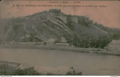 A5891 France Givet Vallee de la Meuse Fort de Charlemont