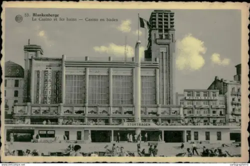A5891 Belgium Blankenberge Le Casino et les Bains