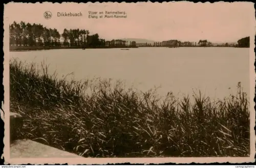 A5891 Belgium Dikkebusch Vijver en Kemmelberg