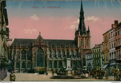 A5891 Belgium Liege La Cathedrale