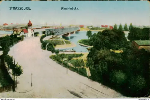A5891 France Strasbourg Rheinbrucke