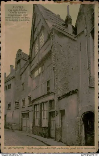 A5891 Belgium Anvers Rue de la Chaise Vieille Maison