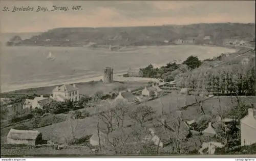 A5890 Channel Islands Jersey St Brelades Bay