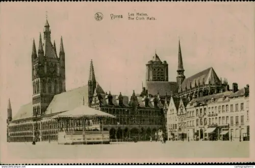A5890 Belgium Ypres Les Halles