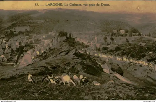 A5890 Belgium Laroche Le Corimont vue prise du Dester