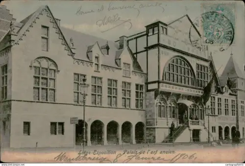 A5890 Belgium Liege Palais de l'Art Ancien - Exposition