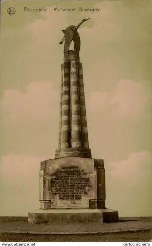 A5890 Belgium Poelcapelle Monument de Guynemer