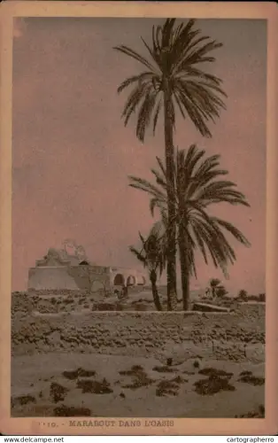 A5889 Africa Marabout dans l'oasis place to identify