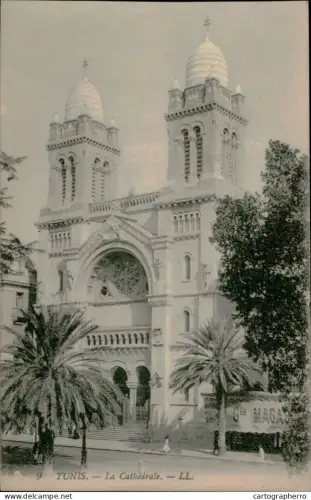 A5889 Tunisia Tunis La Cathedrale